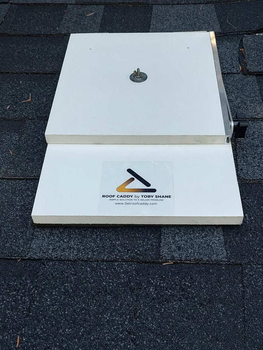 Top-down view of the Roof Caddy platform